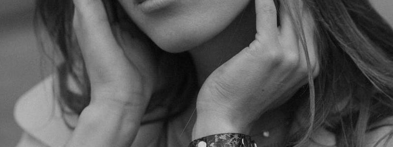 Close up of hands in a meditative pose.